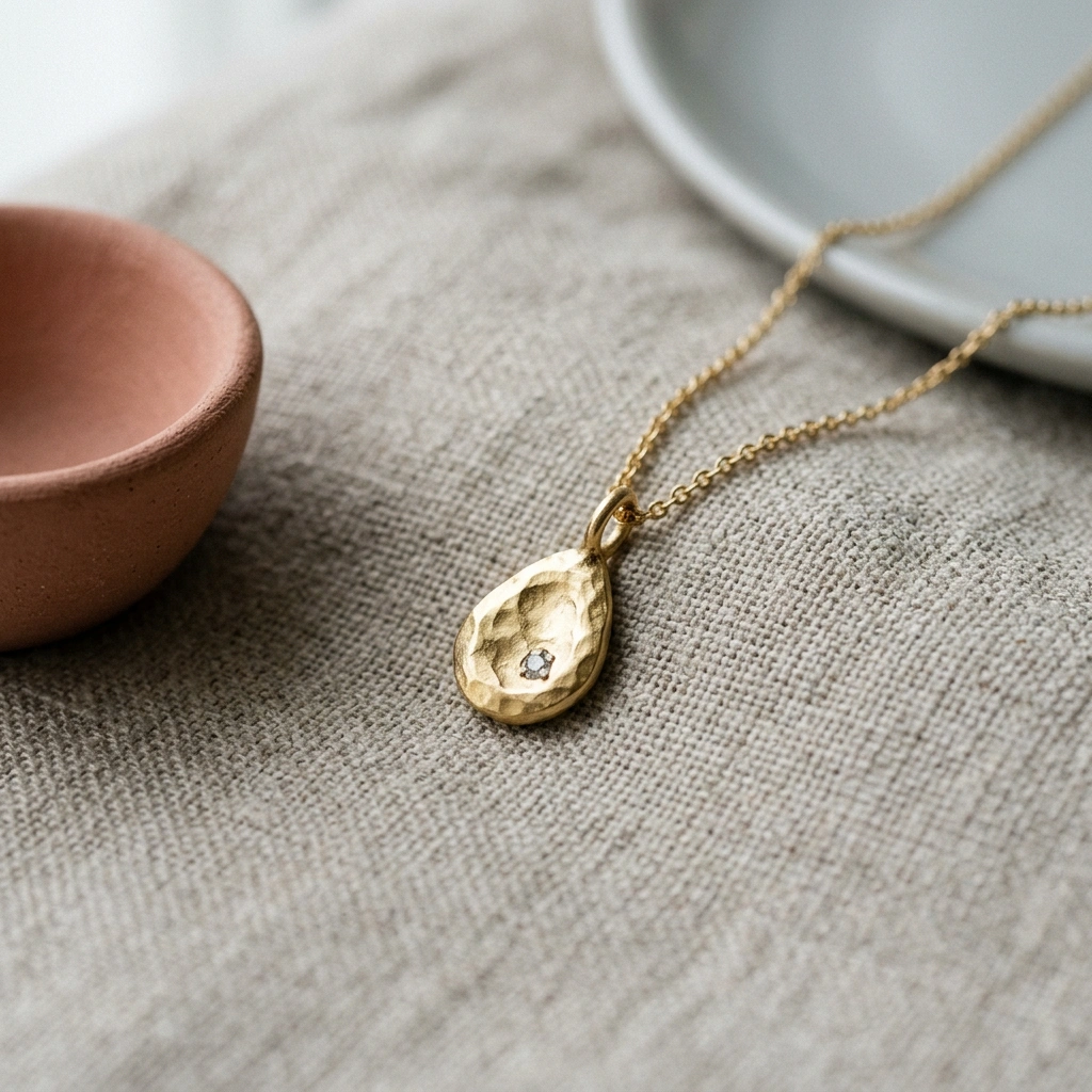 Gouden hanger — Geelgoud